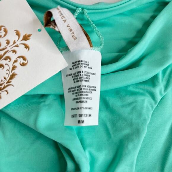 Becca by Rebecca Virtue NEW Jordan Tab Side Hipster Bikini Bottoms Sz Medium - Picture 8 of 12